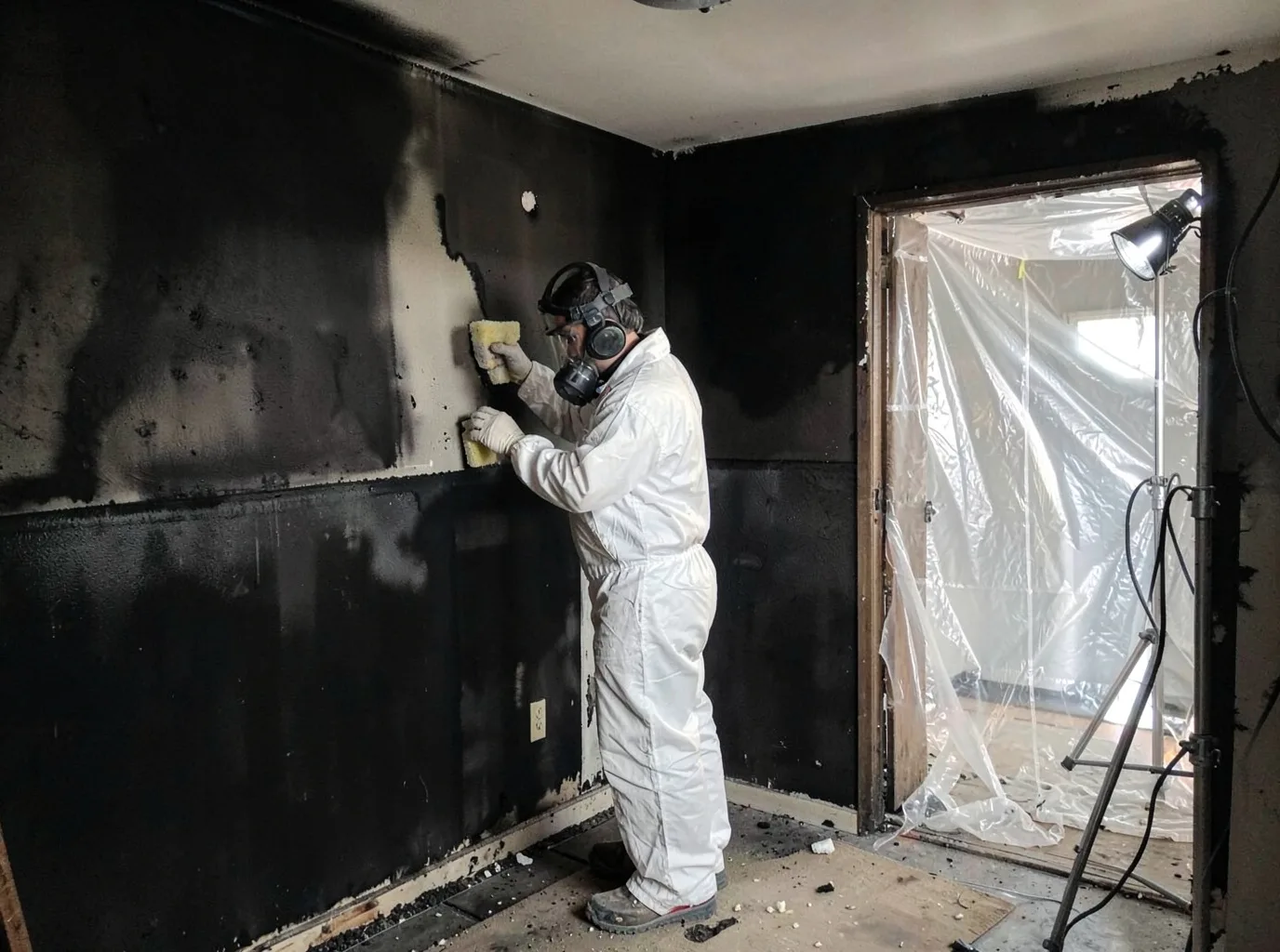 Fire Damage Restoration company in Wyoming, WV